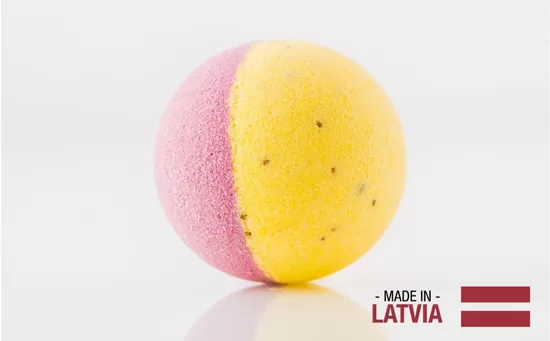 GREENUM Бомбочка для ванны PASSION FRUIT, 125 г